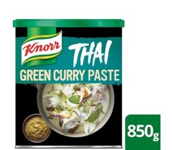 PASTE GREEN CURRY THAI 850GM (KNORR WORLD CUSINE 21114814)