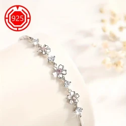 925 Sterling Silvery Hypoallergenic Bracelet – Minimalist & Stylish Everyday Jewelry for Women and Men in New Zealand
