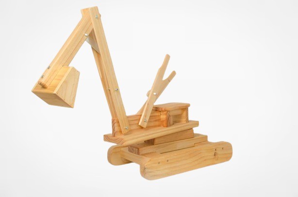 🌿🇳🇿The Wooden Sand Digger: Handcrafted NZ Toy for Creative Fun