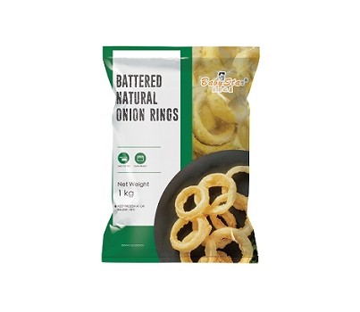 ONION RINGS NATURAL BATTERED 1KG (BABY STAR 3790) [FZN]