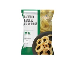 ONION RINGS NATURAL BATTERED 1KG (BABY STAR 3790) [FZN]