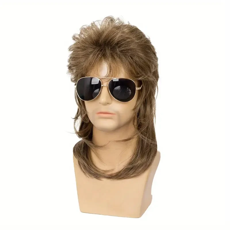 80s Wig Male