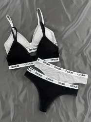 Activewear 6-Piece Set for Women – Includes 2 Sports Vests, 2 Bras & 2 Thongs | Comfortable, Breathable & Stylish Fitness Underwear