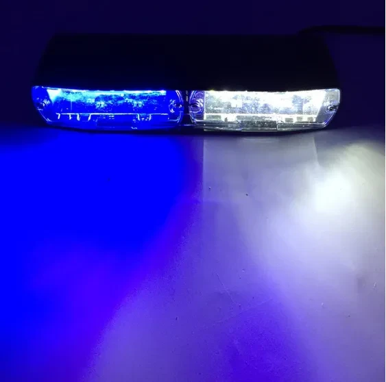 Blue and Red Flashing LED Lights