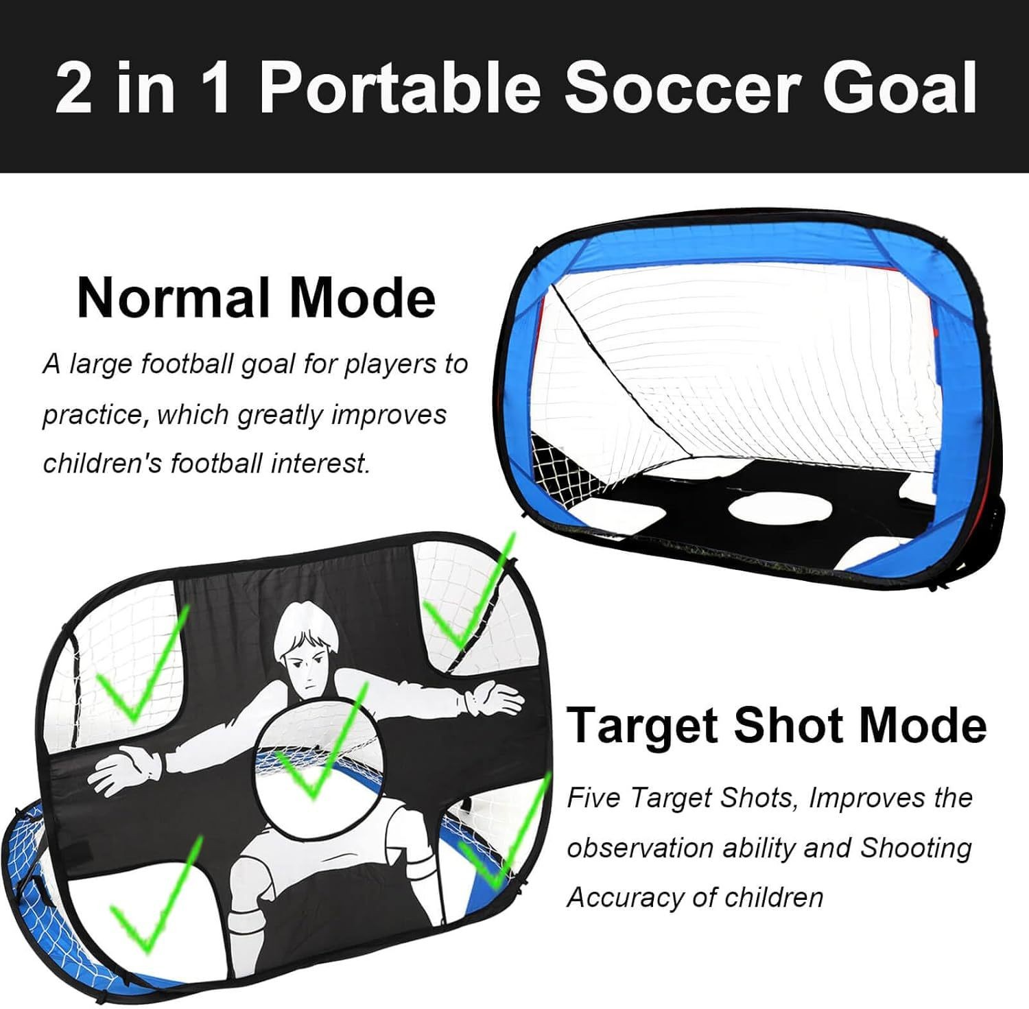 Football shooting targets
