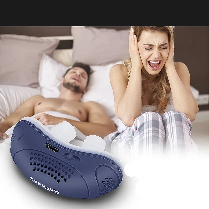 Snoring artifact anti-snoring home