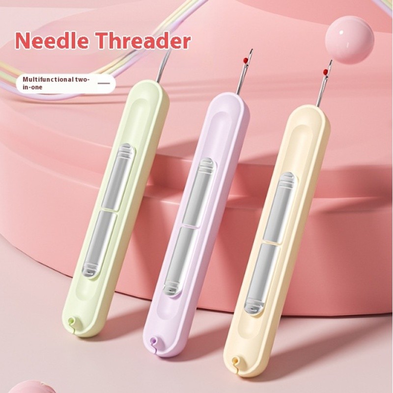 Eptchn 2-in-1 Needle Threader & Seam Ripper Tool