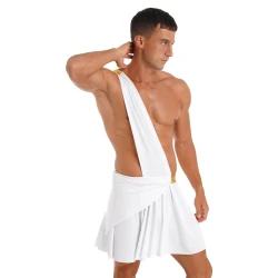 Men's Ancient Greek God Gladiator Cosplay Costume