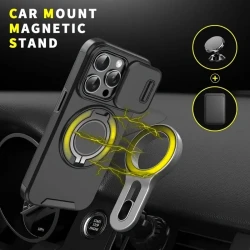 360° Rotating Ring Bracket/Magnetic Car Bracket/Matte Texture Shockproof Mobile Phone Protective Case