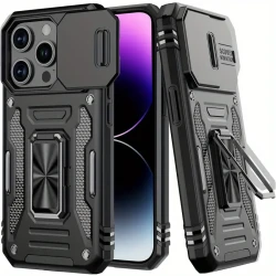 Scratch-Resistant Metal Paint Tempered Glass Case | Simple Design Golden Protective Cover