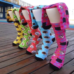 Personalized Custom Pet Head Print Socks For Dog Cat Lover