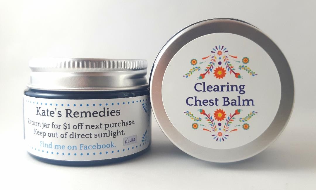 Clearing Chest Balm 25g (Natural) | NZ Handmade