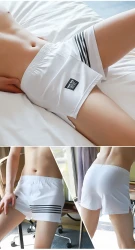 Men's Underwear Cotton Printed Breathable Large Size Boxer