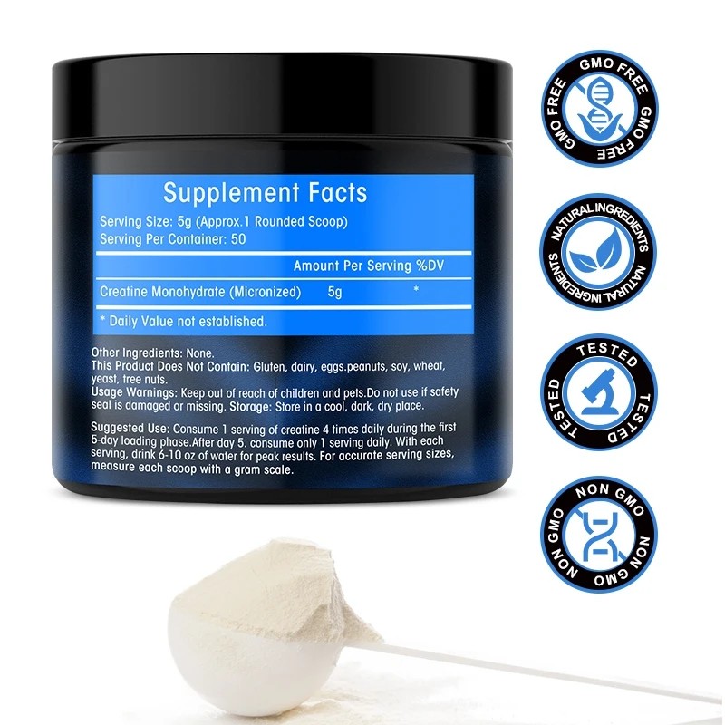 Kexinsh Creatine Monohydrate Powder – Post Workout Recovery Drink