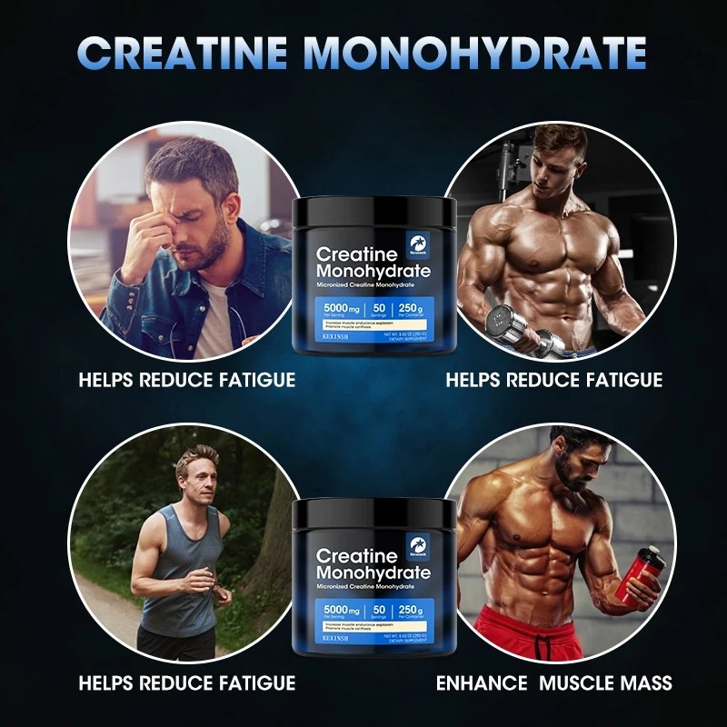 Kexinsh Creatine Monohydrate Powder – Post Workout Recovery Drink
