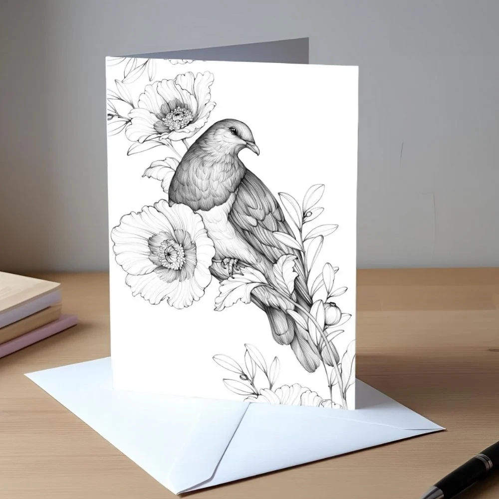 Card - You Can Rest - Kererū