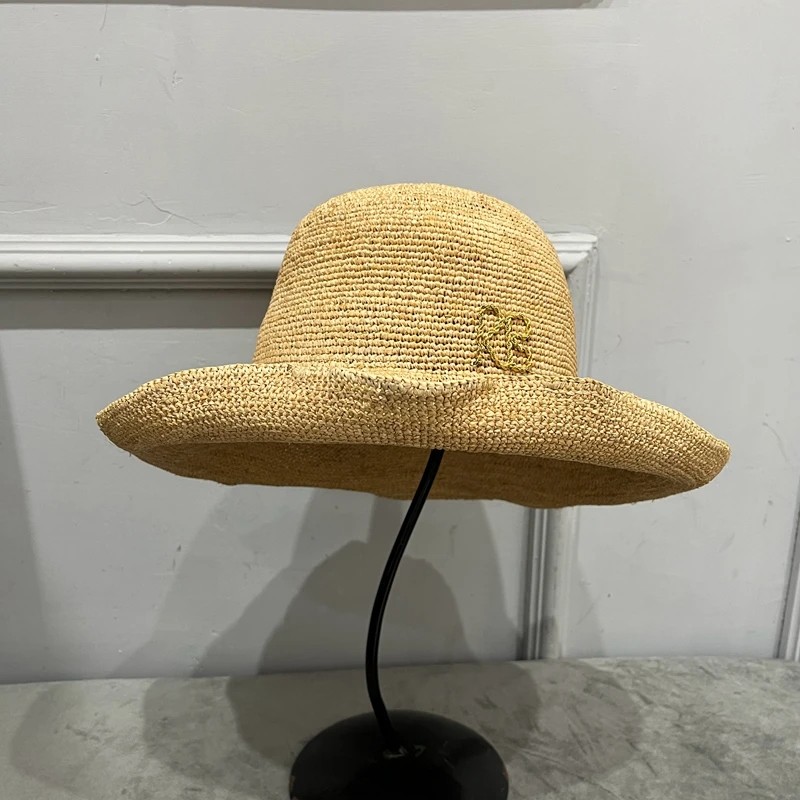 Raffia Straw Hat for Women – Sunhat Summer Sun Protection Hat
