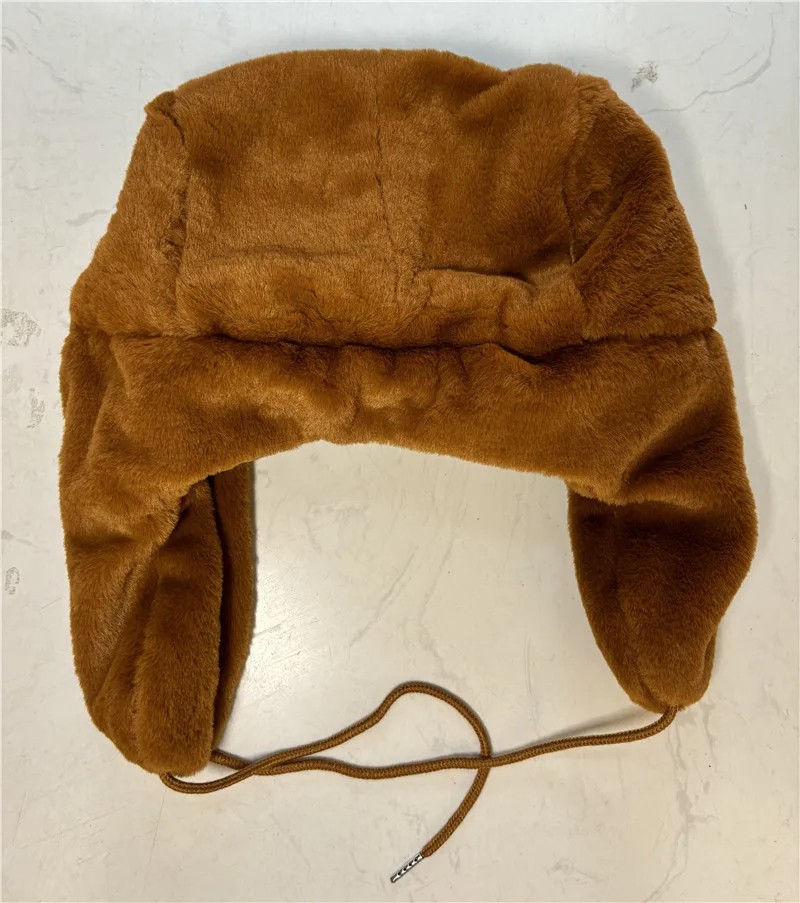 Domo Kun Plush Hat Ushanka – Cute Winter Hat for Men and Women