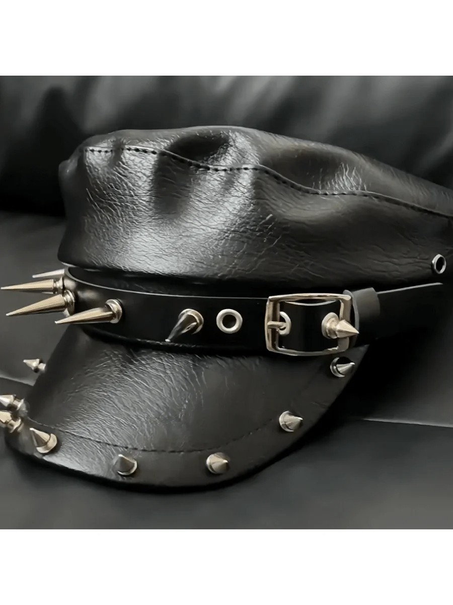 Trendy Non-Mainstream Men’s and Women’s Hats with Rivets