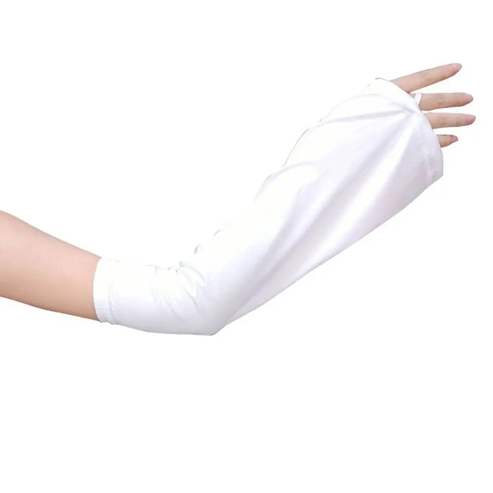 Cover Solid Color Loose Arm Sleeves – Driving Sunscreen Sleeves