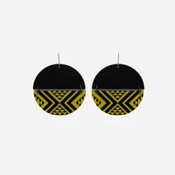 Earrings - Split Tāniko I