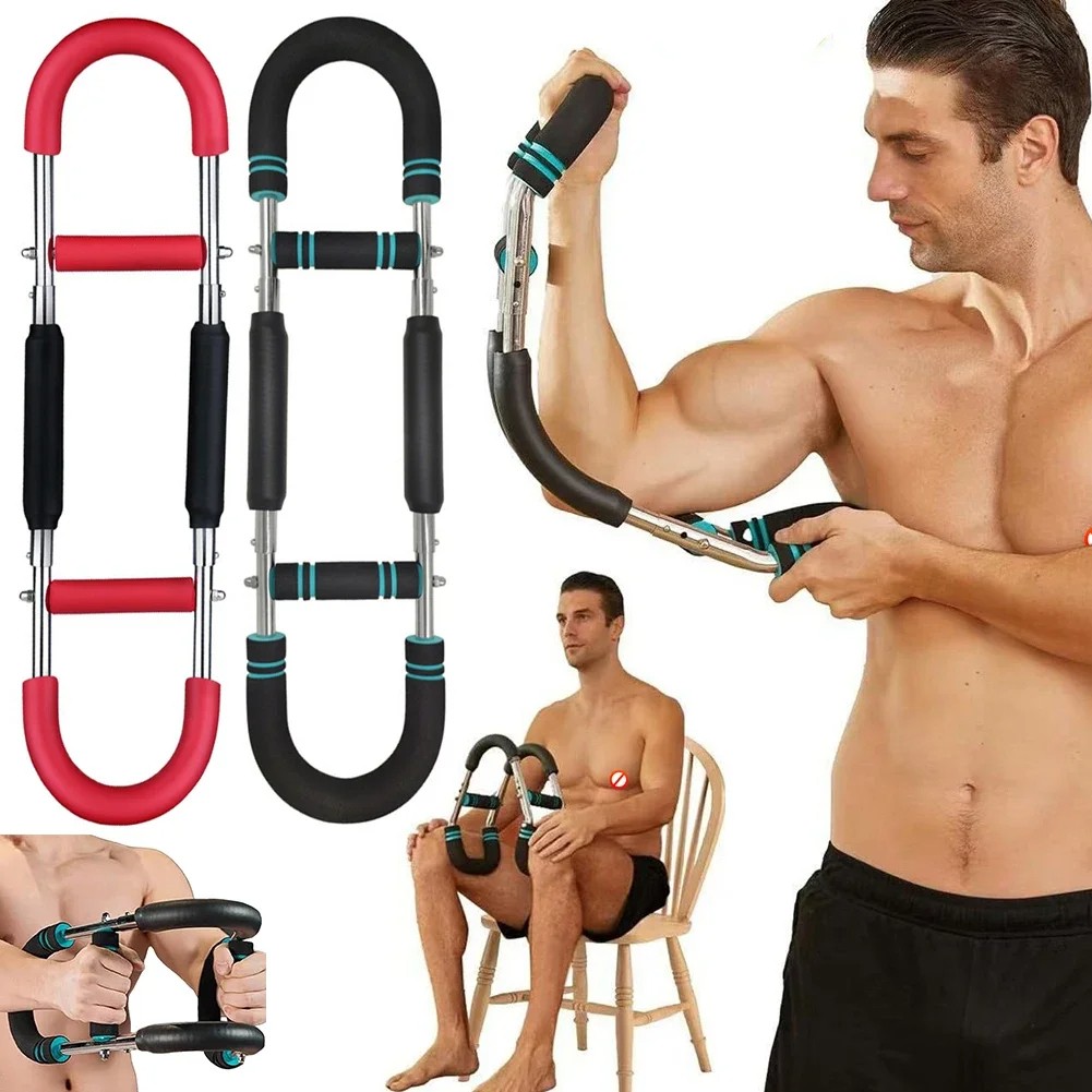 Adjustable Twister Arm Exerciser: Multi-Function U-Shaped Wrist Strength Trainer