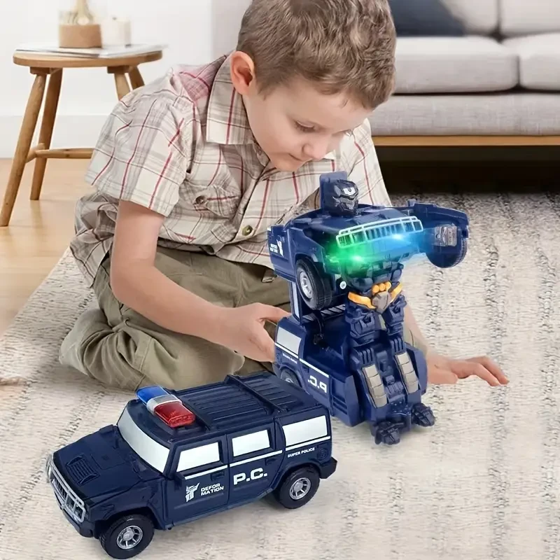 Transforming Electric Toy Car with 360° Rotation