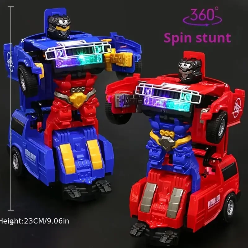 Transforming Electric Toy Car with 360° Rotation