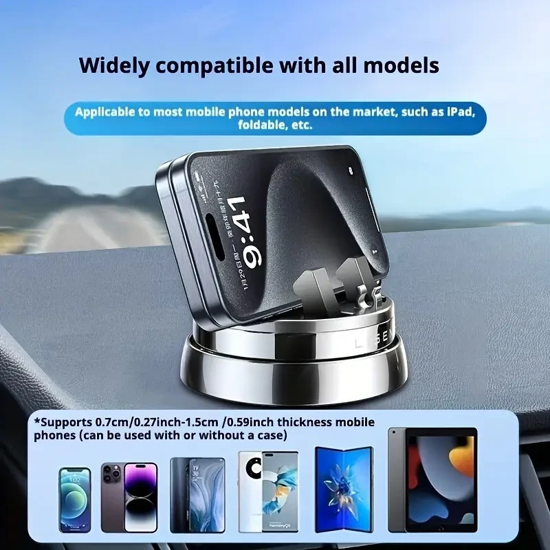 LISEN Upgraded Triangular Hook Design Car Phone Holder