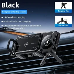BILOLLY 2025 Smart Car Wireless Charging Phone Holder