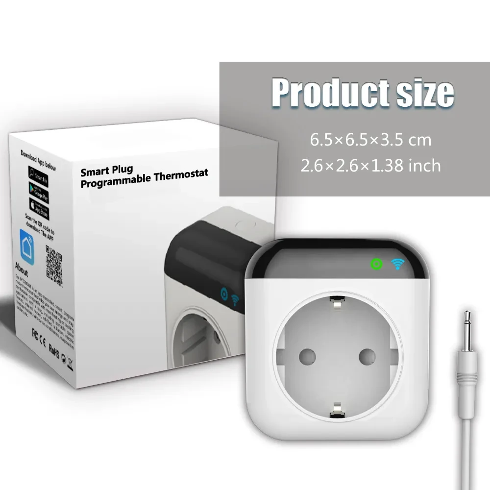 Tuya Temperature Control Switch Socket