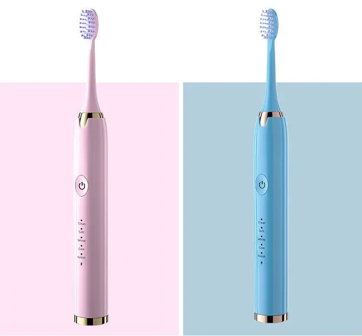 Ultrasonic Sonic Electric Toothbrush USB Rechargeable Tooth Brush