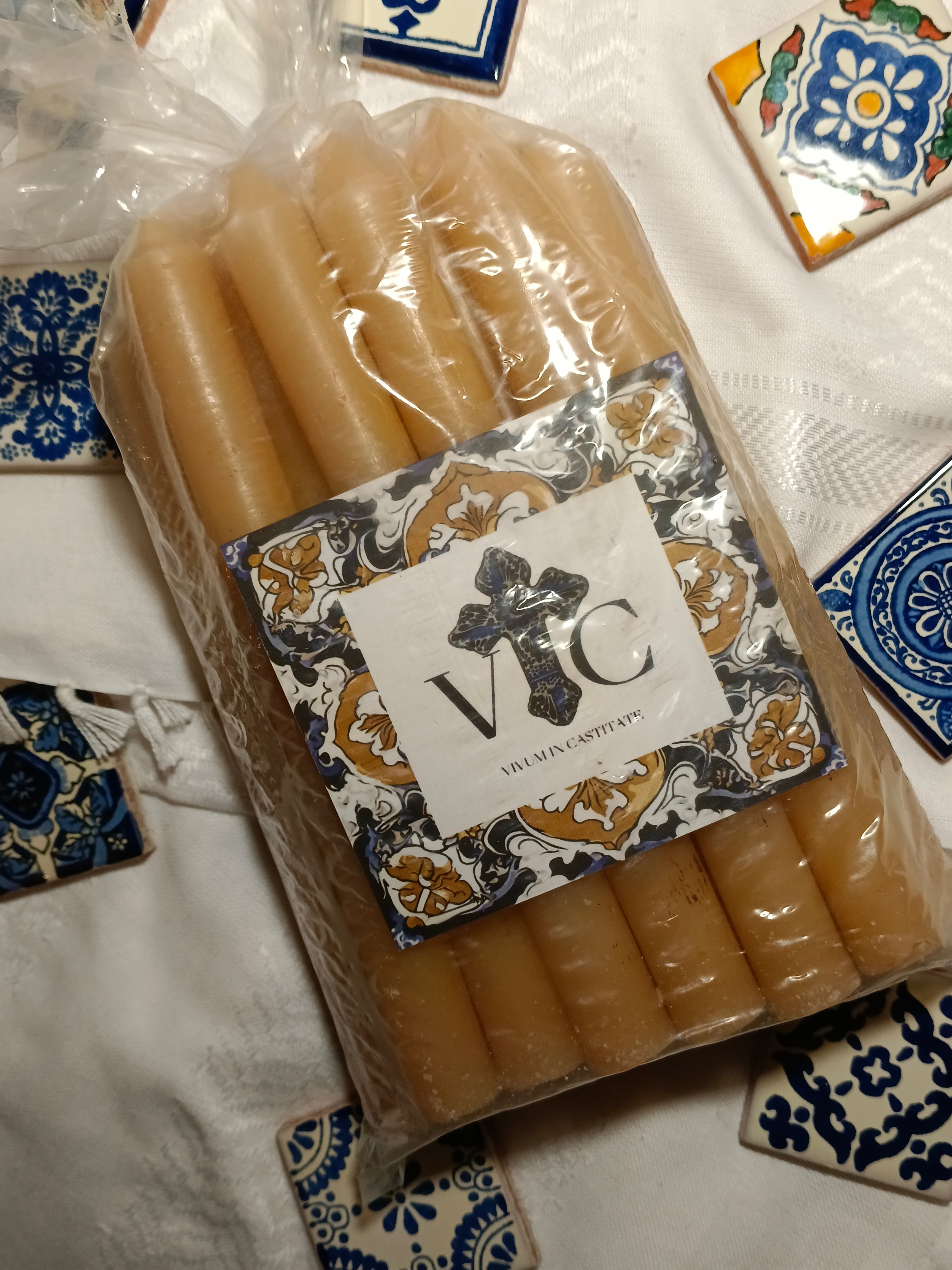 Paquete de Velas de Lápiz (20 piezas por bolsa)
