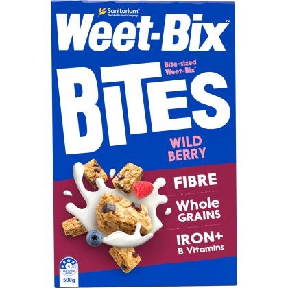 Weetbix Wild Berry Bites - Dry Store