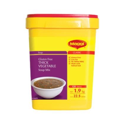 Soup Vegetable Thick Gluten Free