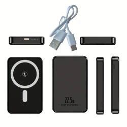 10000mAh Magnetic Wireless Power Bank – 22.5W Fast Charging for iPhone
