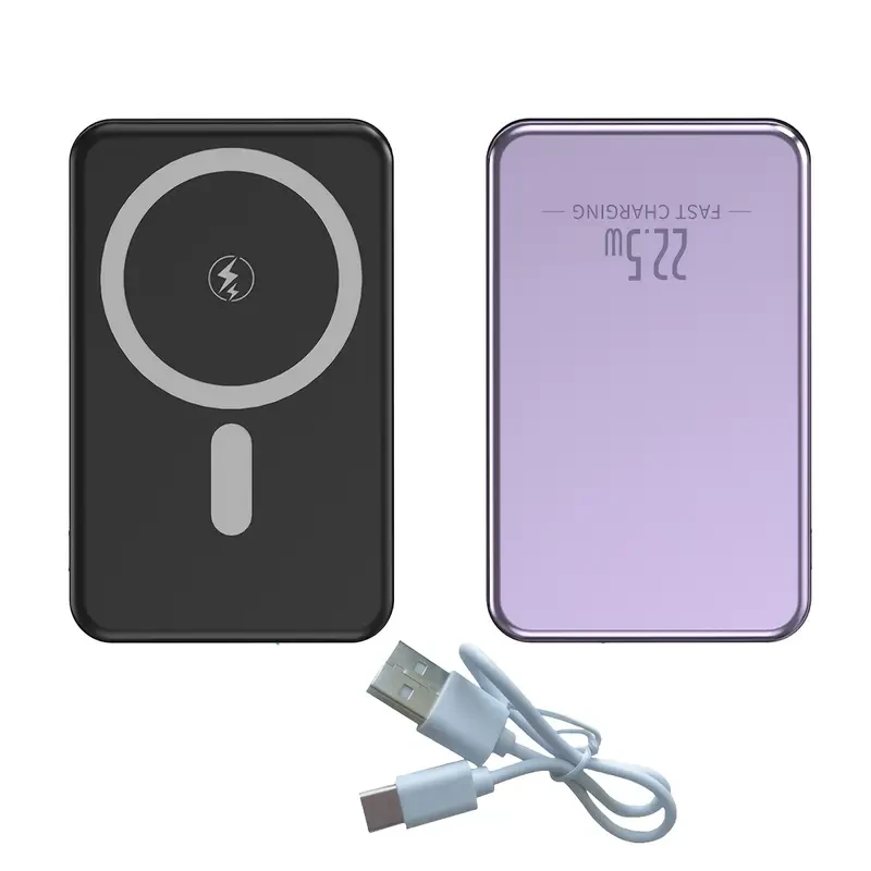 10000mAh Magnetic Wireless Power Bank – 22.5W Fast Charging for iPhone