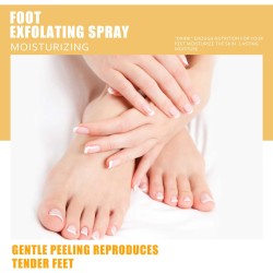 Foot Exfoliating Spray - Repair, Brightening, Anti-Drying, Calluses and Dead Skin Removal