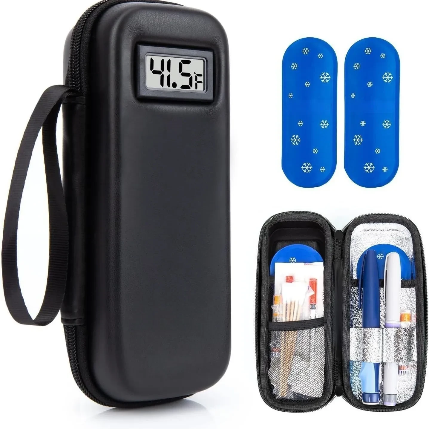 Insulin Cooler Travel Case with Temperature Display