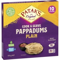 Pappadums Plain - Dry Store