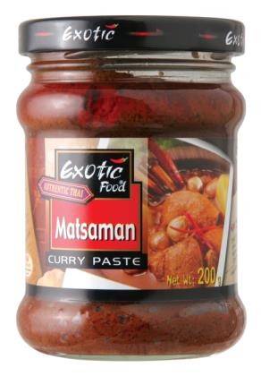 Paste Curry Matsaman - Dry Store