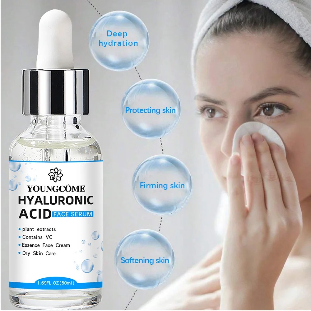 Hyaluronic Acid Facial Essence - Deep Moisturizing Facial Skin Essence for Hydration and Skin Care