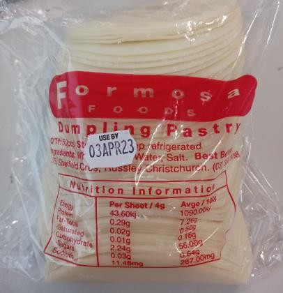 Wrappers Dumpling