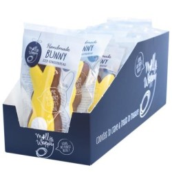 Cookie Gingerbread Bunny Yellow Iced Individually Wrap 28g - Dry Store