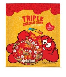 Cookie Triple Chocolate Chunk Individually Wrapped - Dry Store