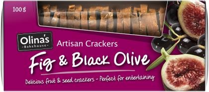 Cracker Black Olive & Fig - Dry Store