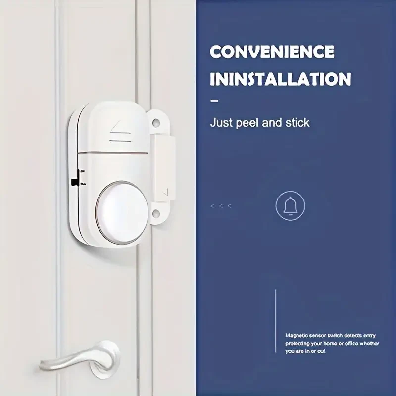 Wireless Window Door Burglar Alarm – Magnetic Sensor Security System