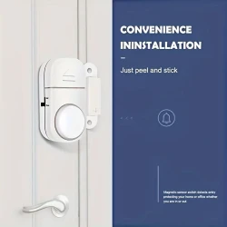 Wireless Window Door Burglar Alarm – Magnetic Sensor Security System