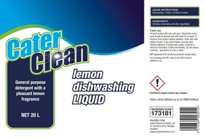 Dishwash Liquid Lemon - Dry Store