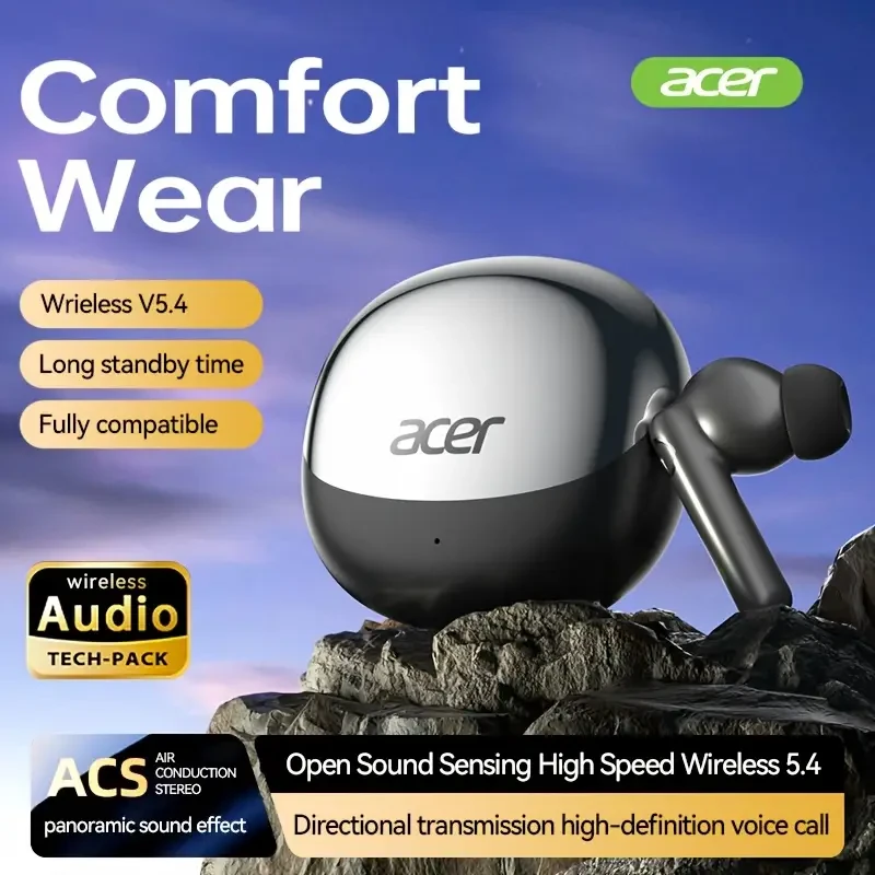 ACER TWS Wireless Headphones – Noise Cancellation